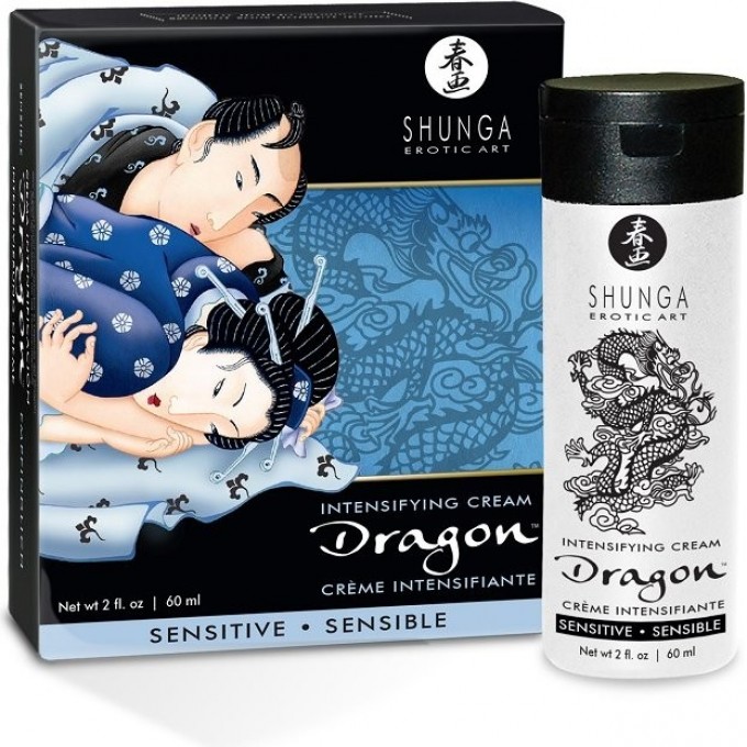 Интимный мужской крем SHUNGA DRAGON SENSITIVE (ДРАКОН СЕНСИТИВ) 5220 SG