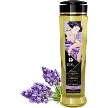 Масло массажное SHUNGA SHUNGA SENSATION - LAVENDER (ЧУВСТВО - ЛАВАНДА) 1006 SG Масло массажное SHUNGA SHUNGA SENSATION - LAVENDER (ЧУВСТВО - ЛАВАНДА) 1006 SG